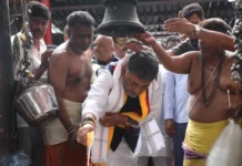 ಅಣ್ಣಮ್ಮ ದೇವಿಗೆ ಡಿಕೆಶಿ ವಿಶೇಷ ಪೂಜೆ