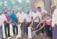 ಬರೀದ್ ಶಾಹಿ ಉದ್ಯಾನದಲ್ಲಿ ಸಿಗರೇಟ್ ದಹಿಸಿ ವಿಶ್ವ ತಂಬಾಕು ನಿಷೇಧ ದಿನಾಚರಣೆ