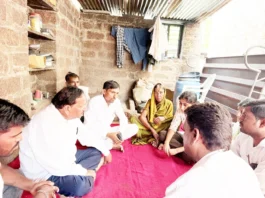 ಸಂಕಷ್ಟದಲ್ಲಿರುವ ಕುಟುಂಬಕ್ಕೆ ಡಾ. ಭೀಮಸೇನರಾವ ಶಿಂಧೆ ಸಾಂತ್ವನ