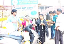ಸಿಡ್ಕೊದಿಂದ ೧೦೦ ಜನರಿಗೆ ಆಹಾರ ಪೊಟ್ಟಣ ವಿತರಣೆ