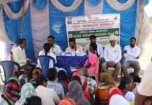 ನರೇಗಾ ಕೂಲಿಕಾರರಿಗೆ ಉಚಿತ ಆರೋಗ್ಯ ತಪಾಸಣಾ ಶಿಬಿರ