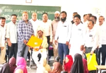 ಸಹ ಶಿಕ್ಷಕ ಜಹಾಂಗೀರ್ ಬಾಷಾ ಮುಲ್ಲಾ ಸೇವೆ ಶ್ಲಾಘನೆ