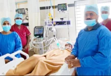 ಶ್ರೀ ಆಸ್ಪತ್ರೆ ವೈದ್ಯರ ಯಶಸ್ವಿ ಶಸ್ತ್ರಚಿಕಿತ್ಸೆ,ಅಪಘಾತದಲ್ಲಿ ತಲೆ ನುಜ್ಜಾಗಿರುವ ಯುವಕನಿಗೆ ಮರುಜನ್ಮ ನೀಡಿದ ವೈದ್ಯರ ಸಾಧನೆ