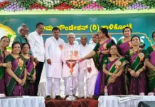 ಅಮ್ಮಾ ಪದದಲ್ಲಿ ಅಗಾಧ ಶಕ್ತಿ ಇದೆ:ಸಾಸನೂರ