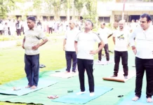 ಯೋಗವು ಪ್ರಾಚೀನ ಭಾರತೀಯ ಸಂಪ್ರದಾಯದಅಮೂಲ್ಯ ಕೊಡುಗೆ: ಶಶೀಲ್ ನಮೋಶಿ