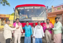 ಏಳೂವರೆ ದಶಕಗಳ ಬಳಿಕ ಹೆಗ್ಗಿನಾಳ ಗ್ರಾಮಕ್ಕೆ ಸರ್ಕಾರಿ ಬಸ್ ಸೌಲಭ್ಯ