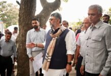 ಪಾದಚಾರಿ ಮಾರ್ಗ ತೆರವು: ಸಿಎಂ ರಿಂದ ಸ್ಥಳ ವೀಕ್ಷಣೆ
