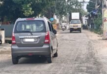 ಗಾಡಿಕೊಪ್ಪ ಮುಖ್ಯ ರಸ್ತೆಯ ಅವ್ಯವಸ್ಥೆ ಸರಿಪಡಿಸಲು ಆಗ್ರಹ