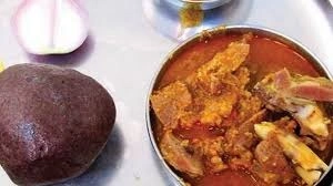 ರಾಗಿ ಮುದ್ದೆ ನಾಟಿ ಕೋಳಿ ಸಾರು