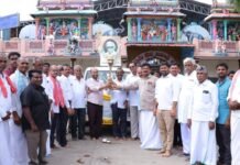 ಜೋಳದರಾಶಿ ದೊಡ್ಡನಗೌಡರ ರಂಗಜ್ಯೋತಿ ಯಾತ್ರೆಗೆ ರವಿಕುಮಾರ್ ಚಾಲನೆ ಚೇಳ್ಳಗುರ್ಕಿಯಿಂದ ಬಳ್ಳಾರಿವರೆಗೆ ಸಂಭ್ರಮದ ಪಯಣ; ಗ್ರಾಮಗಳಲ್ಲಿ ಭಕ್ತಿಪೂರ್ವಕ ಸ್ವಾಗತ