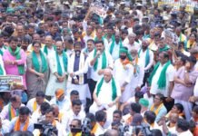 ಕೆಆರ್ಎಸ್ಗೆ ಮುತ್ತಿಗೆ ಯತ್ನ: ಬಿಜೆಪಿ ನಾಯಕರು ವಶಕ್ಕೆ