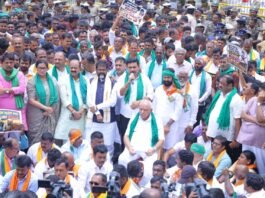 ಕೆಆರ್ಎಸ್ಗೆ ಮುತ್ತಿಗೆ ಯತ್ನ: ಬಿಜೆಪಿ ನಾಯಕರು ವಶಕ್ಕೆ