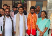 ಸುಬ್ರಹ್ಮಣ್ಯ ಸ್ವಾಮಿ ದೇವಾಲಯಕ್ಕೆ ಶರವಣ ಭೇಟಿ