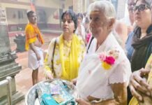 ೧೫ ದಿನಗಳ ಹಿಂದಷ್ಟೇ ಮಂಗಳಾದೇವಿ ದರ್ಶನ ಪಡೆದಿದ್ದ ಎಸ್. ಜಾನಕಿ ಇನ್ನು ನೆನಪು ಮಾತ್ರ