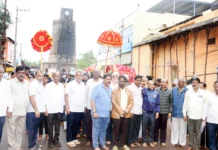 ಪಾಂಡುರಂಗನ ನಾಮಸ್ಮರಣೆಯೊಂದಿಗೆ ಮೊಳಗಿದ ಭವ್ಯ ಪಲ್ಲಕ್ಕಿ ಮೆರವಣಿಗೆ