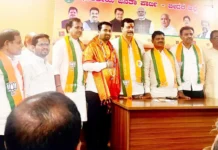 ಬಿಜೆಪಿ ಪಕ್ಷದ ಎಸ್.ಸಿ.ಮೋರ್ಚಾ ಜಿಲ್ಲಾಉಪಾಧ್ಯಕ್ಷರಾಗಿ ಮಹೇಶ ದೊಡ್ಡಿನಿಯುಕ್ತಿ