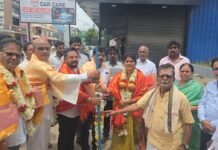 ತಿಲಕ್ ನಗರದಲ್ಲಿ ವಿವಿಧ ಕಾಮಗಾರಿಗಳಿಗೆ ಭೂಮಿ ಪೂಜೆ