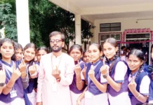 ಕೋಡ್ಲಿ ವಸತಿ ಶಾಲೆಯಲ್ಲಿ ಚುನಾವಣೆ : ಶಾಲಾ ಸಂಸತ್ತು ರಚನೆ