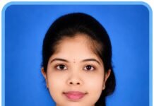 ಅನುಷಾ ಎಂ ಬಿ, ವಿದ್ಯಾರ್ಥಿನಿಗೆ ನಾಲ್ಕನೇ ಱ್ಯಾಂಕ್