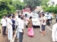 ಮದರಖಂಡಿ ಕ್ರಾಸ್ನಲ್ಲಿ ಬಸ್ಗೆ ಕಾರು ಡಿಕ್ಕಿ; ತಪ್ಪಿದ ಅನಾಹುತ