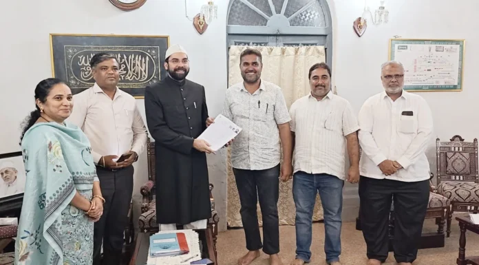 ಎಸ್ಐಆರ್ ನಮೂನೆ ಸರಿಯಾಗಿ ಭರ್ತಿಮಾಡಿ ಶೀಘ್ರವಾಗಿ ಬಿ.ಎಲ್.ಓ ಗೆ ಸಲ್ಲಿಸಿ: ಹಜರತ್ ಡಾ.ಹಾಫೀಜ್ ಸೈಯದ್ ಮೊಹ್ಮದ್ ಅಲಿ ಅಲ್ ಹುಸೇನಿ