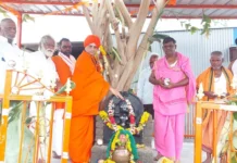 ಮಣ್ಣೂರ ಯಲ್ಲಮ್ಮ ದೇವಸ್ಥಾನದಲ್ಲಿ ಹನುಮಾನ ಹಾಗೂ ನಂದಿ ಮೂರ್ತಿ ಪ್ರಾಣ ಪ್ರತಿಷ್ಠಾಪನೆ