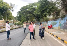 ಪ್ರಧಾನಿ ಆಗಮನ: ಮಹಾನಗರಪಾಲಿಕೆ ಕಾಮಗಾರಿ ಪರಿಶೀಲಿಸಿದ ಆಯುಕ್ತರು