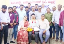 ಐಐಟಿ ಗೆ ಆಯ್ಕೆ: ಸನ್ಮಾನ