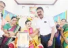 ಚಿಂಚೋಳಿಯಲ್ಲಿ ಹಾರಕೂಡ ಶ್ರೀಗಳಿಗೆ ಸನ್ಮಾನ