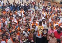 ಶಕ್ತಿ ಸೌಧಕ್ಕೆ ಮುತ್ತಿಗೆ ಯತ್ನ : ಬಿಜೆಪಿ ನಾಯಕರು ವಶಕ್ಕೆ