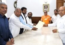 ಹೊರಟ್ಟಿ ರಾಜೀನಾಮೆ ಅಂಗೀಕರಿಸದಂತೆ ರಾಜ್ಯಪಾಲರಿಗೆ ಬಿಜೆಪಿ ನಿಯೋಗ ಮನವಿ