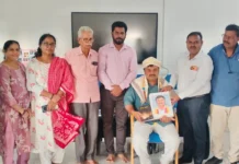 ದೀಪ್ತಿ ಸಾಂಸ್ಕøತಿಕ ವೇದಿಕೆಯಿಂದ ಸಾಹಿತಿ ಟಿ.ಸತೀಶ್ ಜವರೇಗೌಡರಿಗೆ ಸನ್ಮಾನ