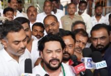 ಸದ್ಯದಲ್ಲೇ ಐಸಿಸಿ ಸಭೆ ಕರೆದು ತುಂಗಭದ್ರ ಕಾಲುವೆಗಳಿಗೆ ನೀರು; ನಾಗೇಂದ್ರ