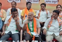 ಸಚಿವ ನಾಗೇಂದ್ರ ರಾಜೀನಾಮೆಗೆ ಬಿಜೆಪಿ ಆಗ್ರಹ