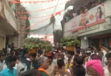 ಪೊಲೇಲ ಯಲ್ಲಮ್ಮ ದೇವಿಯ ೬ ನೇ ಜಾತ್ರಾ ಮಹೋತ್ಸವ : ಅದ್ದೂರಿ ಬೋನಾಲ್ ಮೆರವಣಿಗೆ