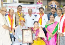 ಕನ್ನಡ ಪುಸ್ತಕ ಪ್ರಾಧಿಕಾರದಿಂದ ಮನೆಗೊಂದು ಗ್ರಂಥಾಲಯ ಅಭಿನಂದನಾ ಪತ್ರ ಕಲ್ಯಾಣ ಕರ್ನಾಟಕದ ಸಾಹಿತಿಗಳಿಗೆ ನ್ಯಾಯ ಒದಗಿಸಲು ಆದ್ಯತೆ: ಬಿ.ಎಚ್.ನಿರಗುಡಿ