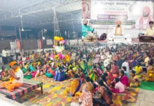 ನಂದೀಶ್ವರ ದೇವಸ್ಥಾನದಲ್ಲಿ ಶರಣಬಸವೇಶ್ವರ ತೊಟ್ಟಿಲ ಮಹೋತ್ಸವ