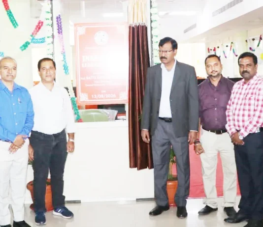 “ಜ್ಞಾನಸೇತು” ಕೇಂದ್ರ ಮತ್ತು ದೃಷ್ಟಿದೋಷ ವಿದ್ಯಾರ್ಥಿಗಳಿಗಾಗಿ ವಿಶೇಷ ವೆಬ್ಸೈಟ್ಗೆ ಕುಲಪತಿ ಬಟ್ಟು ಸತ್ಯನಾರಾಯಣ ಚಾಲನೆ