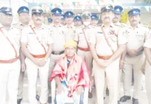 ಮಾನವೀಯತೆ ಮೆರೆದ ಆಟೋ ಚಾಲಕನಿಗೆ ಸನ್ಮಾನ
