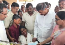 ಮೂವರು ಮೃತ ಕುಟುಂಬಕ್ಕೆ ತಲಾ 15ಲಕ್ಷ ರೂ. ಪರಿಹಾರ ವಿತರಣೆ