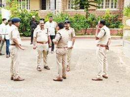 ಪೊಲೀಸ್ ನೇಮಕಾತಿ ಪರೀಕ್ಷೆ: ಜಮಖಂಡಿಯ ಪರೀಕ್ಷಾ ಕೇಂದ್ರಗಳಿಗೆ ಎಸ್ಪಿ ಸಿದ್ದಾರ್ಥ ಗೋಯಲ್ ಭೇಟಿ
