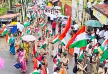 ಮಹಾತ್ಮ ಗಾಂಧೀಜಿಯಿಂದ ಸ್ವಾತಂತ್ರ್ಯ ಬಂದಿದೆ ಎನ್ನುವುದು ಅರ್ಧ ಸತ್ಯ; ಕಡಬ ತಿರಂಗ ಯಾತ್ರೆಯಲ್ಲಿ ಸುಲೋಚನಾ ಭಟ್