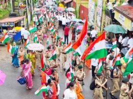ಮಹಾತ್ಮ ಗಾಂಧೀಜಿಯಿಂದ ಸ್ವಾತಂತ್ರ್ಯ ಬಂದಿದೆ ಎನ್ನುವುದು ಅರ್ಧ ಸತ್ಯ; ಕಡಬ ತಿರಂಗ ಯಾತ್ರೆಯಲ್ಲಿ ಸುಲೋಚನಾ ಭಟ್