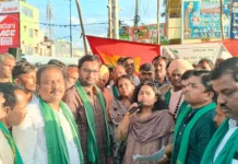 ಬೆಳೆ ವಿಮೆ ಅನ್ಯಾಯ ಖಂಡಿಸಿ ಕಾಳಗಿ ತಾಲೂಕು ಬಂದ್