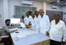 ಕಲಬುರಗಿ ಜಿಲ್ಲೆಯನ್ನು ಬರಪೀಡಿತ ಪಟ್ಟಿಯಲ್ಲಿ ಸೇರಿಸಲು ಆಗ್ರಹಿಸಿ ಹೈದರಾಬಾದ್ ಕರ್ನಾಟಕ ಹೋರಾಟ ಸಮಿತಿ ನಿಯೋಗದಿಂದ ಮನವಿ