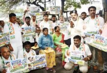 ಡಿಕೆಶಿ ಆಡಳಿತಕ್ಕೆ ಶತದಿನ: ಸಾರ್ವಜನಿಕರಿಗೆ ಉಚಿತ ಆಹಾರ ವಿತರಣೆ