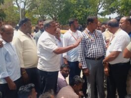 ಗ್ರಾಮೀಣ ಪ್ರದೇಶದಲ್ಲಿ ಅಸಮರ್ಪಕ ವಿದ್ಯುತ್ ಪೂರೈಕೆ ಖಂಡಿಸಿ ಪ್ರತಿಭಟನೆ