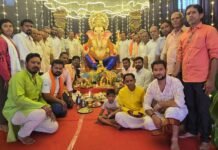 ವಿಜಯನಗರ: ಜಿಲ್ಲಾಧ್ಯಂತ ಸಡಗರ ಸಂಭ್ರಮದಿಂದ ಗಣೇಶ ಹಬ್ಬ ಆಚರಣೆ