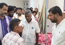 ಅಪಘಾತದ ಗಾಯಾಳುಗಳಿಗೆ ಸಾಂತ್ವನ
