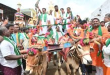 ಬಿಜೆಪಿ ಪಾದಯಾತ್ರೆ ಮುಂದುವರಿಕೆ